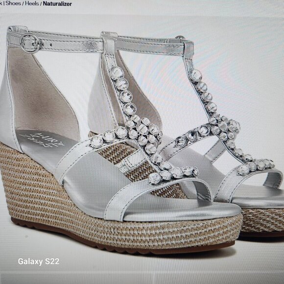 Naturalizer "Serena" Wedge sandals. NIB. Size 8 - Picture 10 of 13